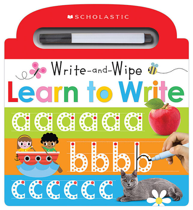 Write-and-Wipe: Learn to Write Book Cover